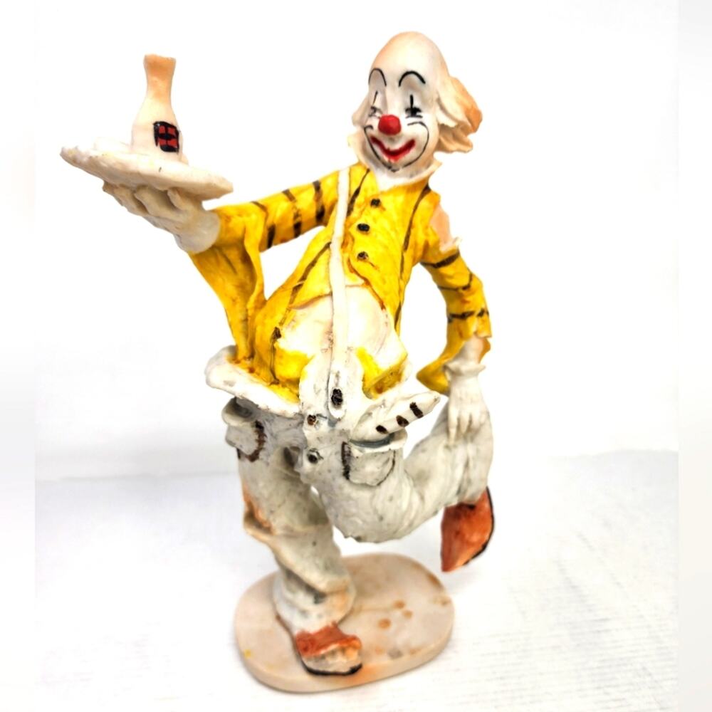 Dante by Aldo‎ Clown Vintage Creative World Waiter Figurine Clown Collectors